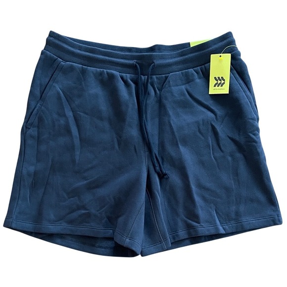 all in motion Other - All in Motion Men’s Dark Blue 6" Fleece Athletic Shorts Medium‎ NWT